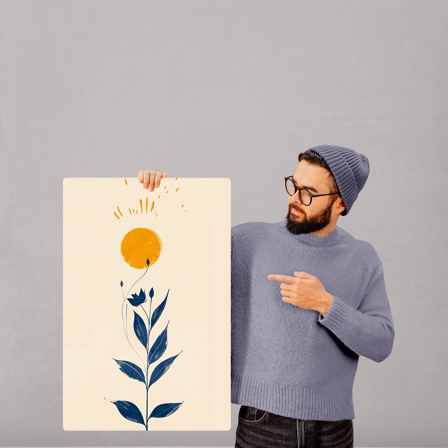 Radiant Petals (Acrylic)Make a statement with Radiant Petals acrylic prints. The 1⁄4" acrylic panel exudes the illusion of a smooth glass surface for vibrant artwork. Pre-installed hanging RimaGallery