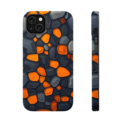 Amber Mosaic (iPhone MagSafe Case)Discover elegance with our iphone 13, 14, 15, Pro, Max MagSafe Case Lightweight, USA-made, and compatible with all MagSafe accessories. Style meets protection. RimaGallery