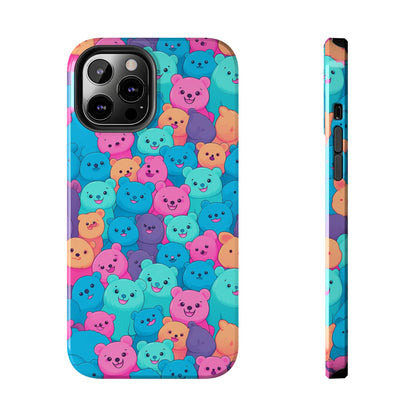 Cheerful Bear Party (iPhone Case 11-15)RIMA Tough Phone Case: Unmatched Style &amp; Protection for iPhone 11, 12, 13, 14, &amp; 15 🛡️📱
Product Description:
Discover the RIMA Tough Phone Case, exclusivelRimaGallery