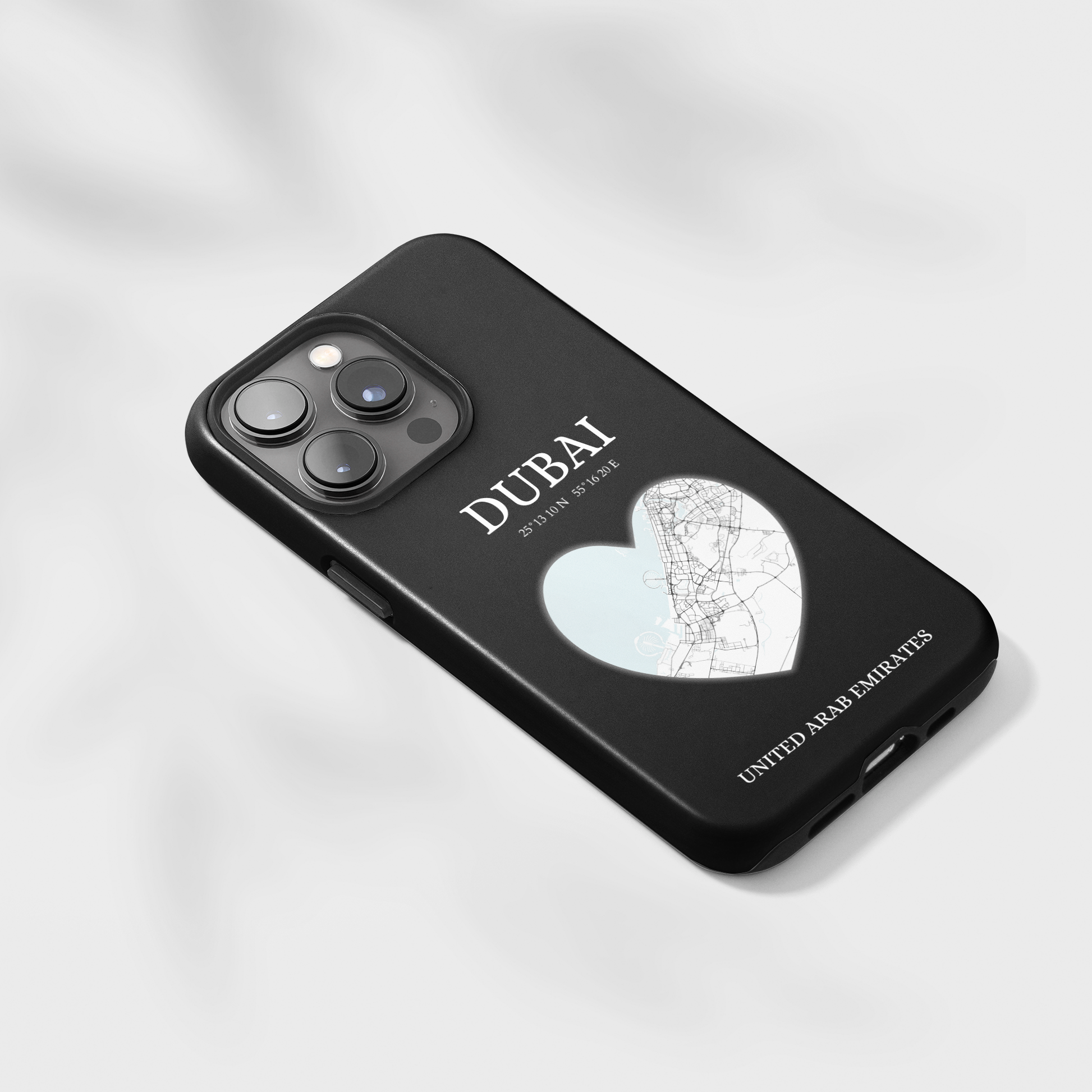 Dubai Heartbeat - Black (iPhone MagSafe Case)Elevate your iPhone's style with the Dubai Heartbeat Black MagSafe Case, offering robust protection, MagSafe compatibility, and a choice of matte or glossy finish. PRimaGallery