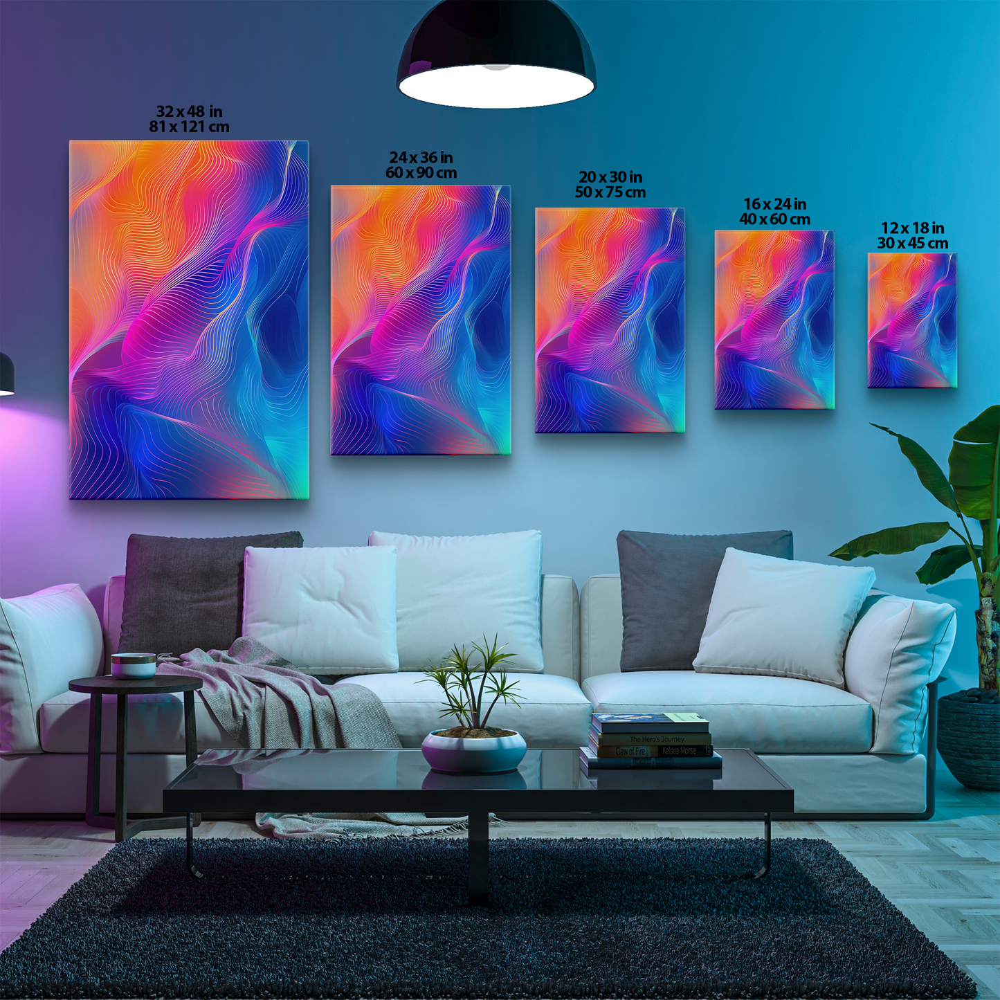 Colorflow Essence (Canvas)Colorflow Essence at RimaGallery: a premium, eco-friendly canvas celebrating quality and sustainability. Elevate your space with vibrant, lasting artRimaGallery
