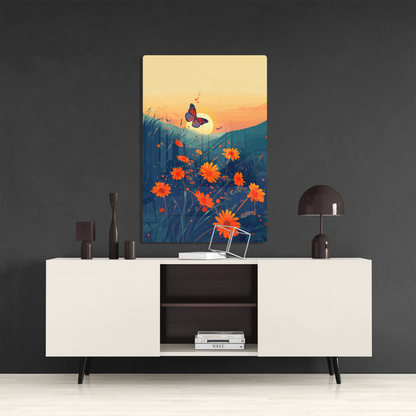 Flutter Bloom (Acrylic)Make a statement with Flutter Bloom acrylic prints. The 1⁄4" acrylic panel exudes the illusion of a smooth glass surface for vibrant artwork. Pre-installed hanging hRimaGallery
