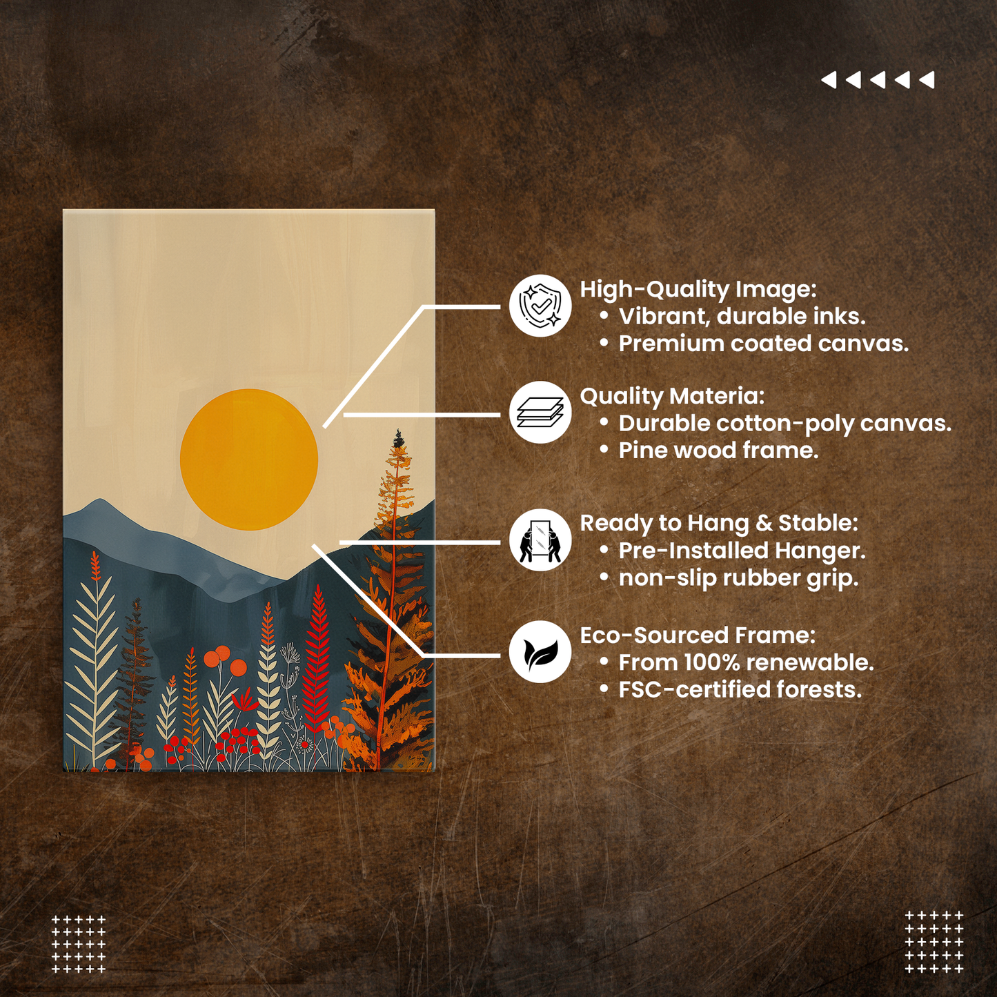 Amber Serenity (Canvas)Discover Amber Serenity at RimaGallery: a premium, eco-friendly canvas celebrating quality and sustainability. Elevate your space with vibrant, lasting art.RimaGallery