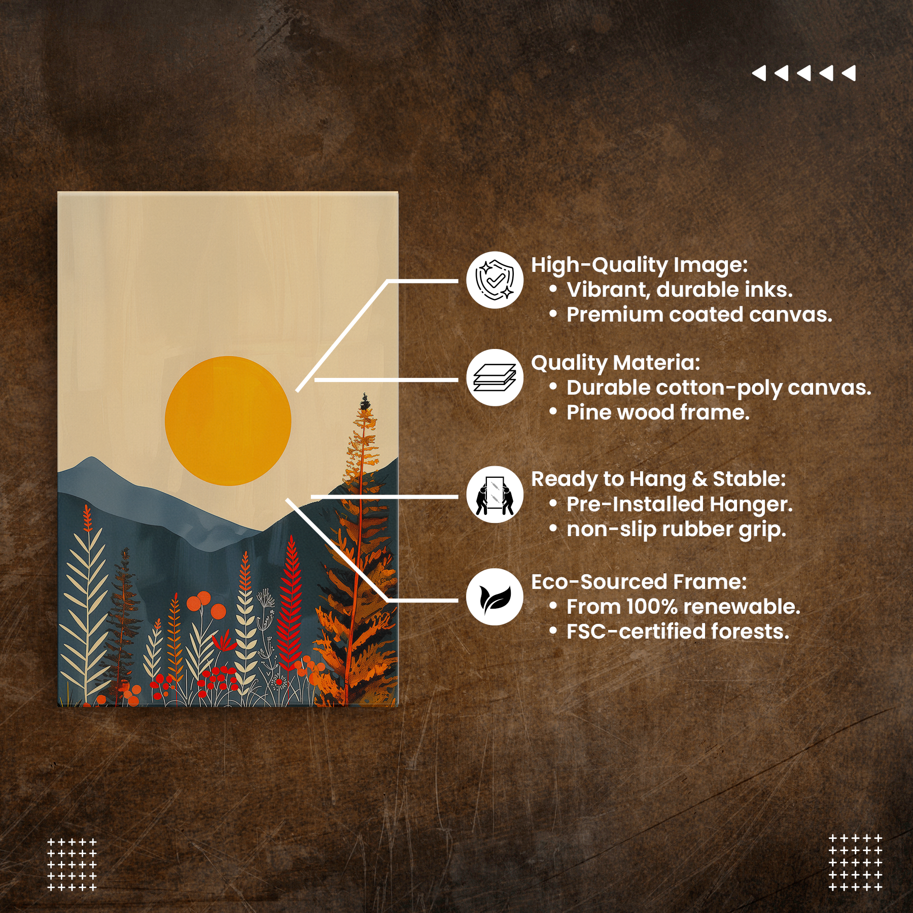 Amber Serenity (Canvas)Discover Amber Serenity at RimaGallery: a premium, eco-friendly canvas celebrating quality and sustainability. Elevate your space with vibrant, lasting art.RimaGallery