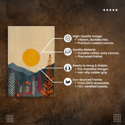 Amber Serenity (Canvas)Discover Amber Serenity at RimaGallery: a premium, eco-friendly canvas celebrating quality and sustainability. Elevate your space with vibrant, lasting art.RimaGallery