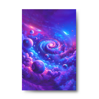 Purple Galaxy Nebula (Canvas)Purple Galaxy Nebula (Canvas  Matte finish, stretched, with a depth of 1.25 inches)
Struggling with low-quality canvases? Switch to RimaGallery! Our canvases are morRimaGallery