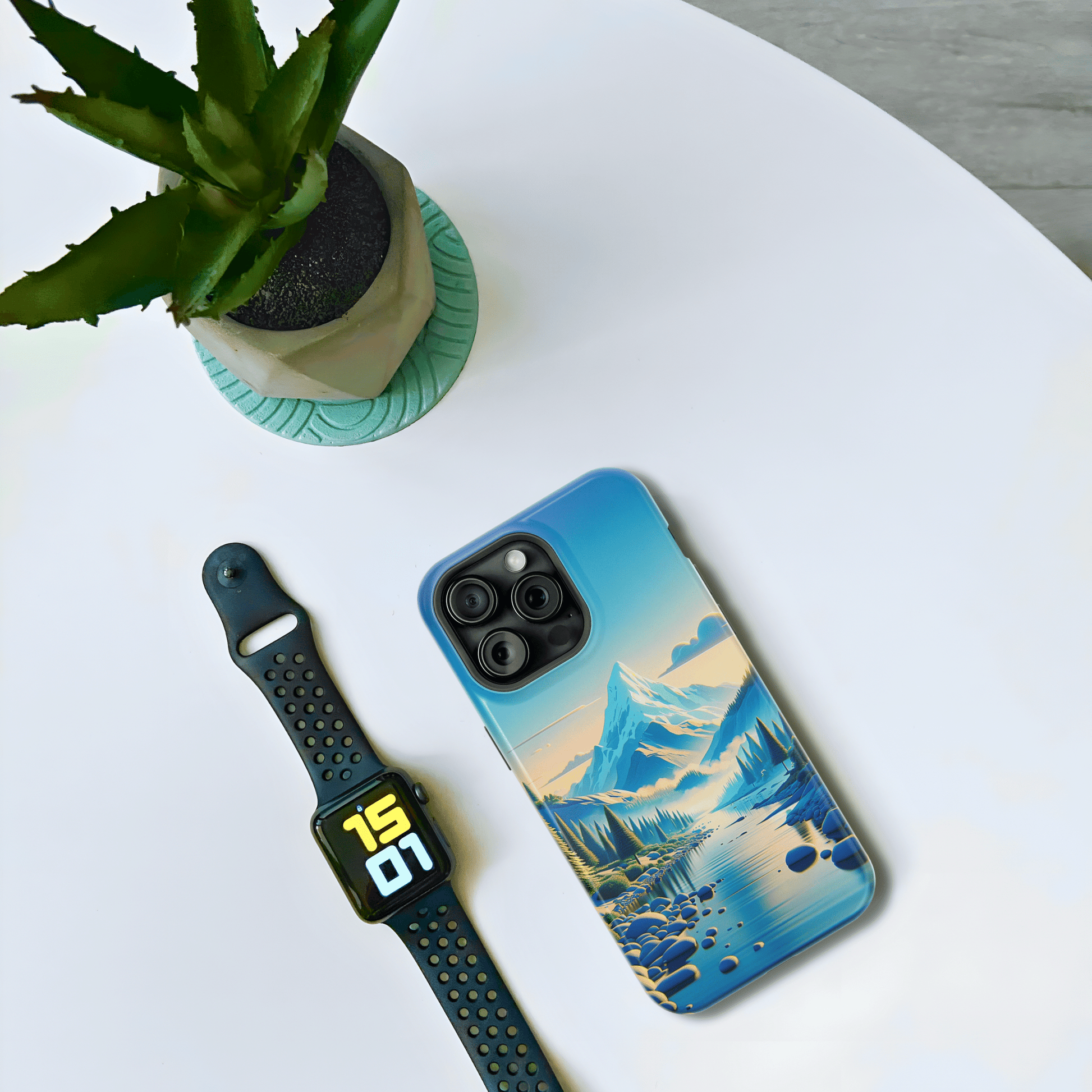 Alpine Serenity (iPhone MagSafe Case)Alpine Serenity MagSafe Durable Case: Style Meets Protection 📱✨
Upgrade your device with Rima Gallery's Alpine Serenity MagSafe Durable Case. This case isn’t just aRimaGallery