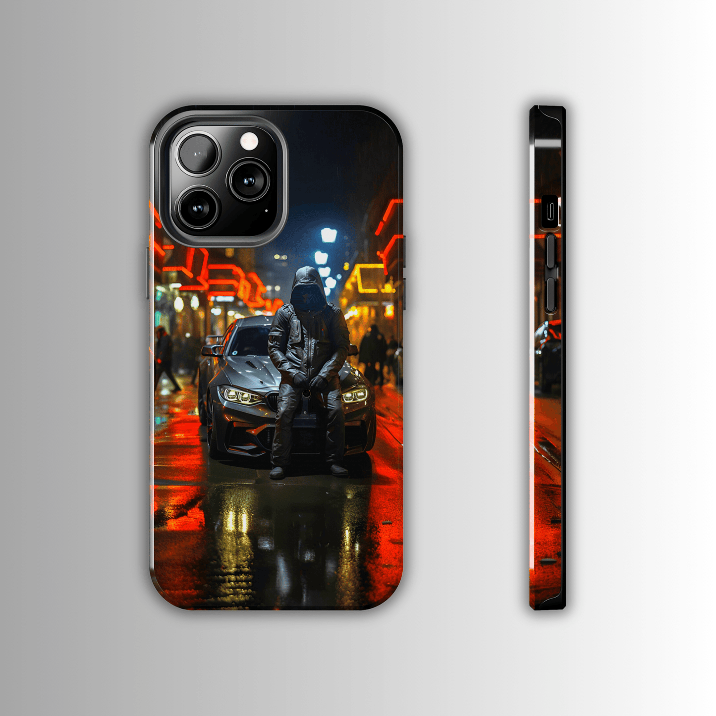 Man Ghost Mask (iPhone Case 11-15)Protect your iPhone 11-15 in style with this tough man ghost mask phone case 👻📱. Made from durable polycarbonate and rubber, this case is impact resistant and shocRimaGallery