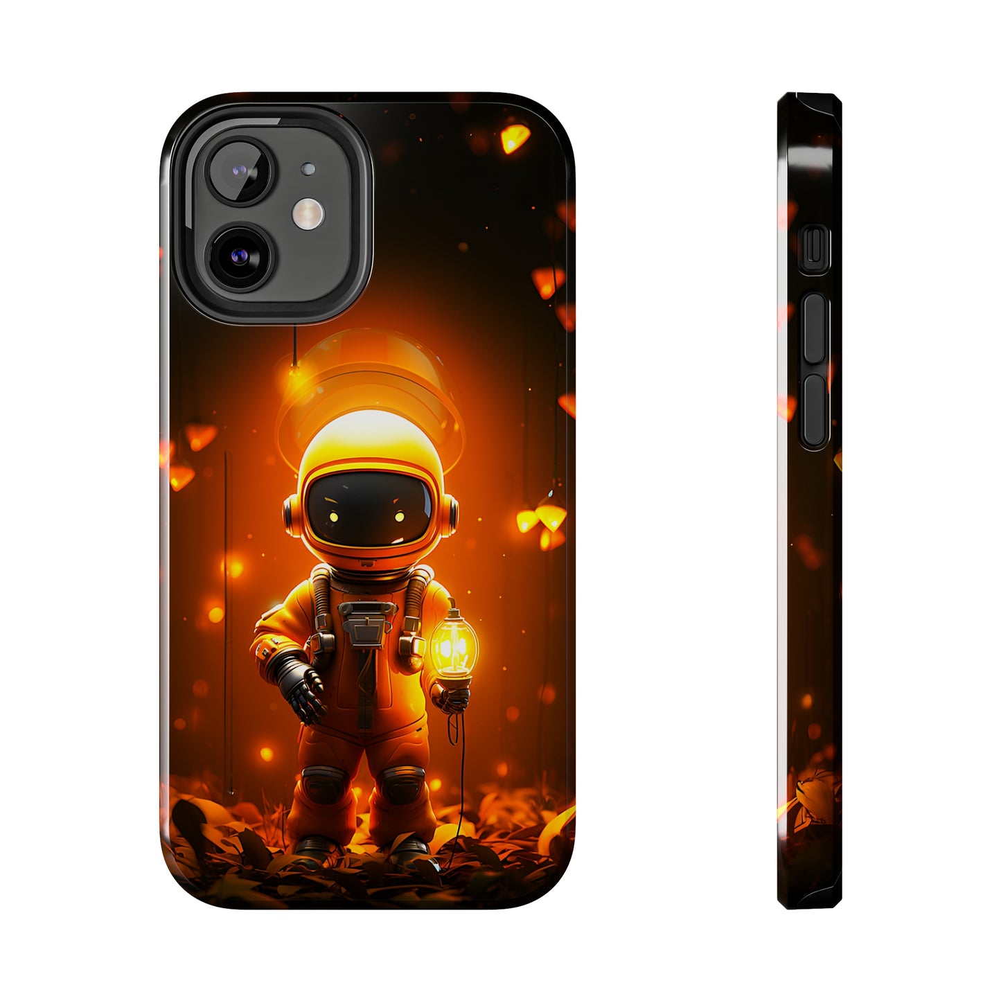 Yellow Astronaut Robot (iPhone Case 11-15)Discover the perfect balance of style and safety with RIMA's Tough Phone Case for iPhone 11, 12, 13, 14, 15 . Enjoy enhanced protection with a stylish glossy finish.RimaGallery