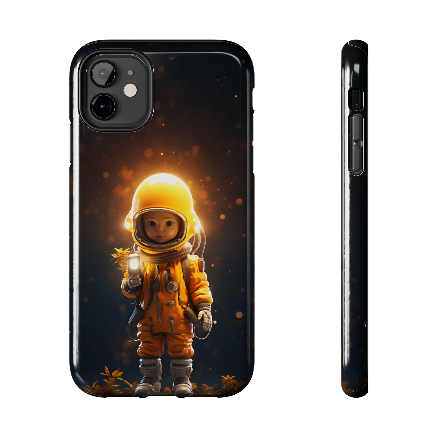 Astronaut Boy in Space (iPhone Case 11-15)