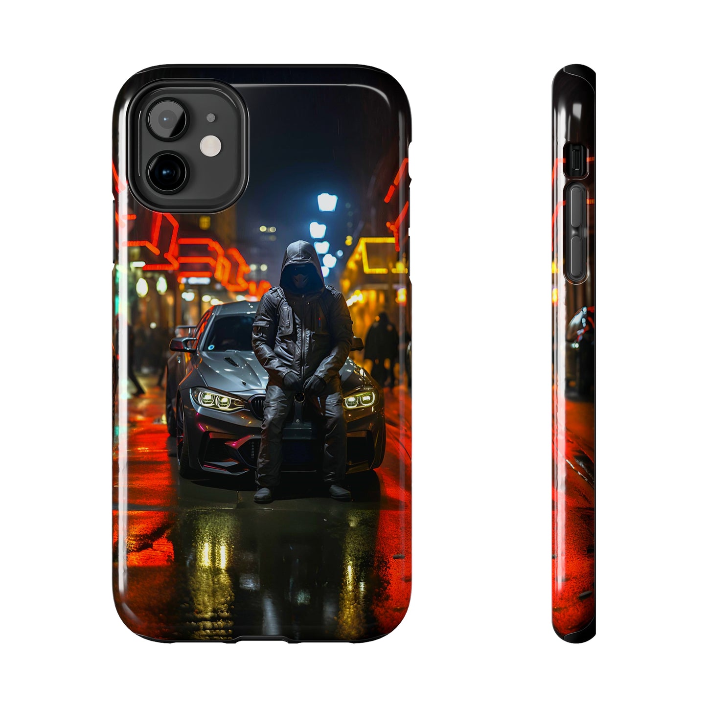 Man Ghost Mask (iPhone Case 11-15)Protect your iPhone 11-15 in style with this tough man ghost mask phone case 👻📱. Made from durable polycarbonate and rubber, this case is impact resistant and shocRimaGallery