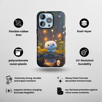 Glowing Glee (iPhone Case 11-15)
Upgrade your iPhone 11-15 with RIMA's robust case. Where security meets sophistication. Durable, fashionable, and wireless-charging compatible. Sleek design, unparaRimaGallery