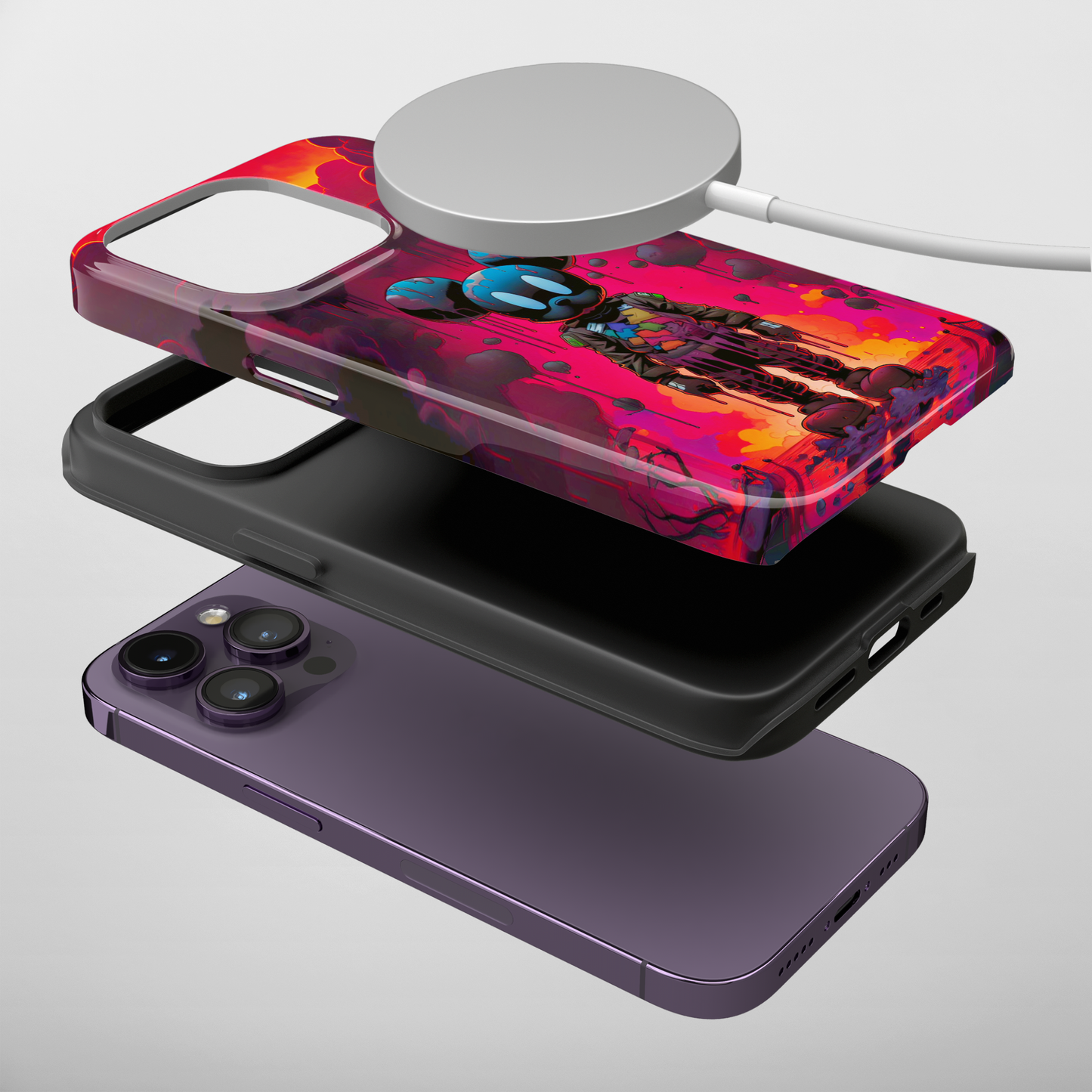 Whisker Quest (iPhone MagSafe Case)Whisker Quest MagSafe Durable Case: Style Meets Protection 📱✨
Upgrade your device with Rima Gallery's Mousey Whisker Quest MagSafe Durable Case. This case isn’t jusRimaGallery