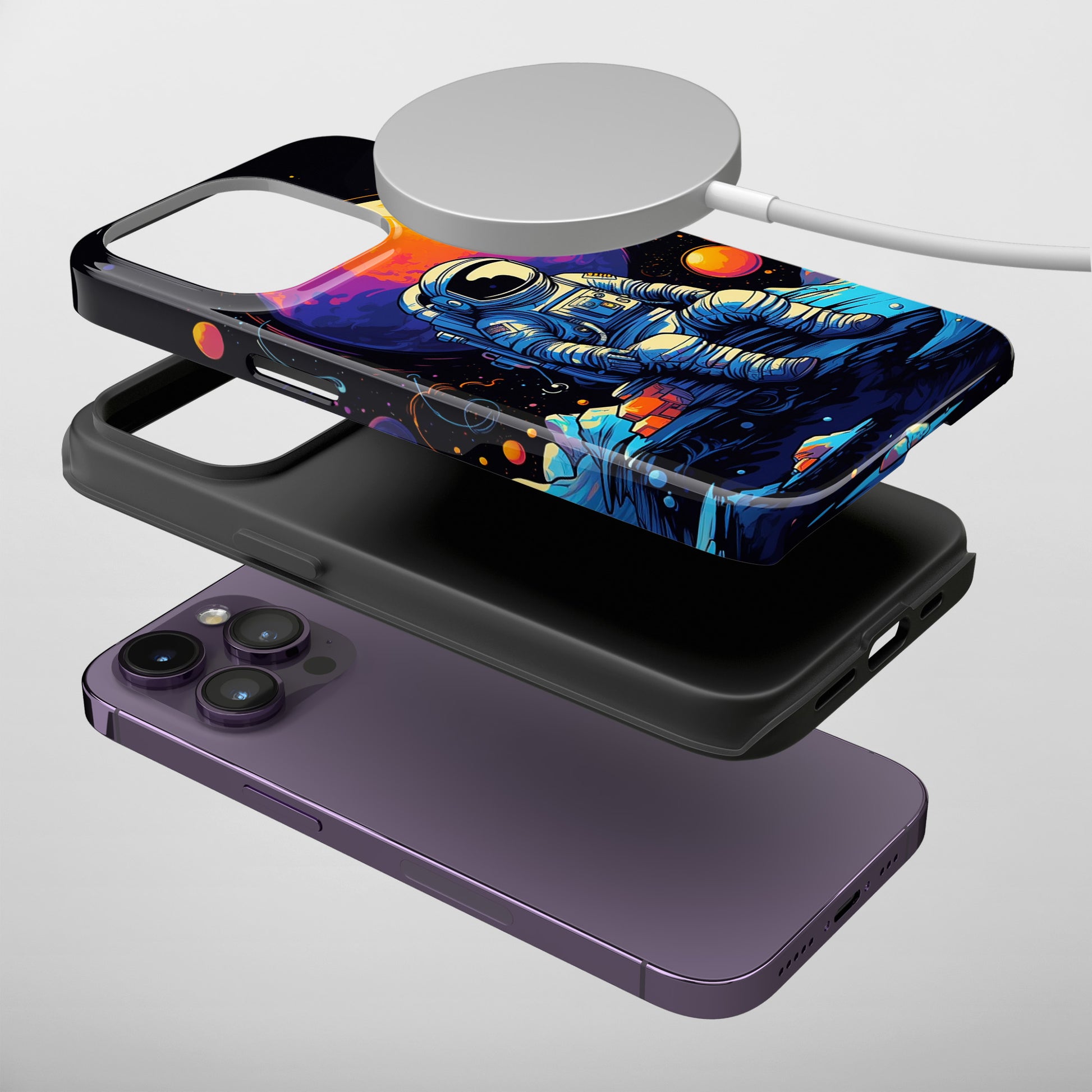 Galactic Solitude (iPhone MagSafe Case)Galactic Solitude MagSafe Durable Case: Style Meets Protection 📱✨
Upgrade your device with Rima Gallery's Galactic Solitude MagSafe Durable Case. This case isn’t juRimaGallery