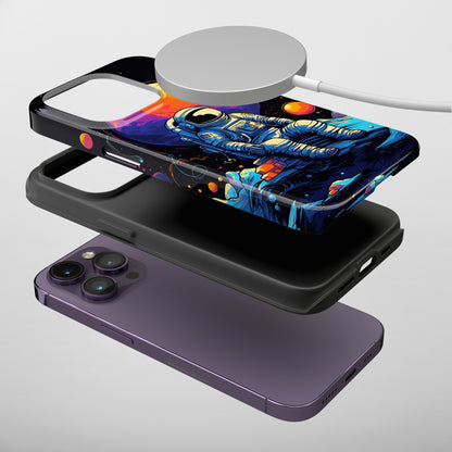 Galactic Solitude (iPhone MagSafe Case)Galactic Solitude MagSafe Durable Case: Style Meets Protection 📱✨
Upgrade your device with Rima Gallery's Galactic Solitude MagSafe Durable Case. This case isn’t juRimaGallery