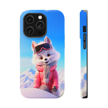 Snow Princess Husky (iPhone MagSafe Case)Snow Princess Husky MagSafe Durable Case: Style Meets Protection 📱✨
Upgrade your device with Rima Gallery's Snow Princess Husky MagSafe Durable Case. This case isn’RimaGallery