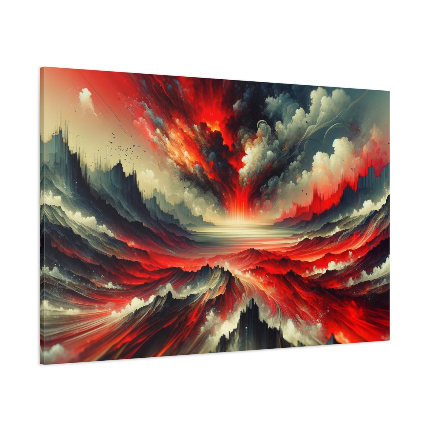 Crimson Eruption Mystique (Canvas)Crimson Eruption Mystique (Canvas  Matte finish, stretched, with a depth of 1.25 inches)
Struggling with low-quality canvases? Switch to RimaGallery! Our canvases arRimaGallery