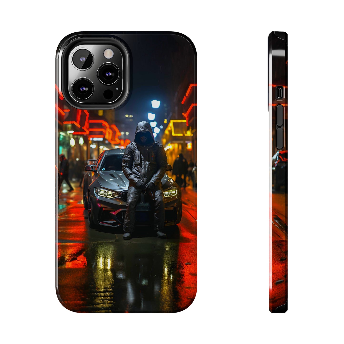 Man Ghost Mask (iPhone Case 11-15)Protect your iPhone 11-15 in style with this tough man ghost mask phone case 👻📱. Made from durable polycarbonate and rubber, this case is impact resistant and shocRimaGallery