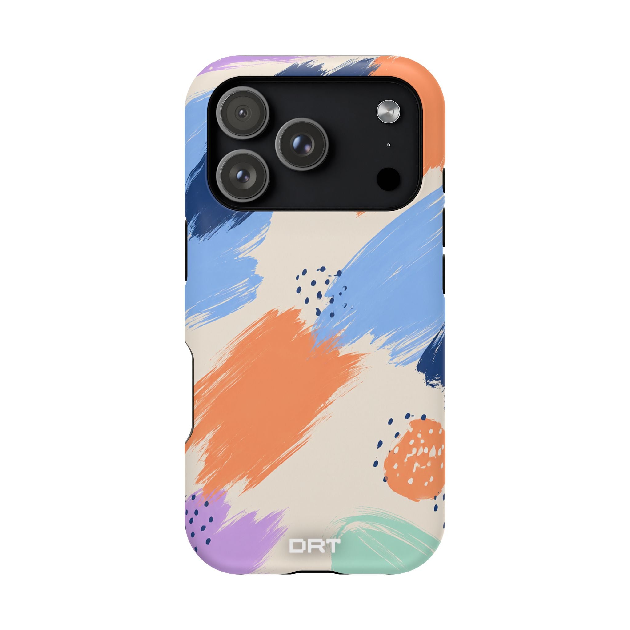 Abstract Brushstroke Magnetic Impact-Resistant Phone Case