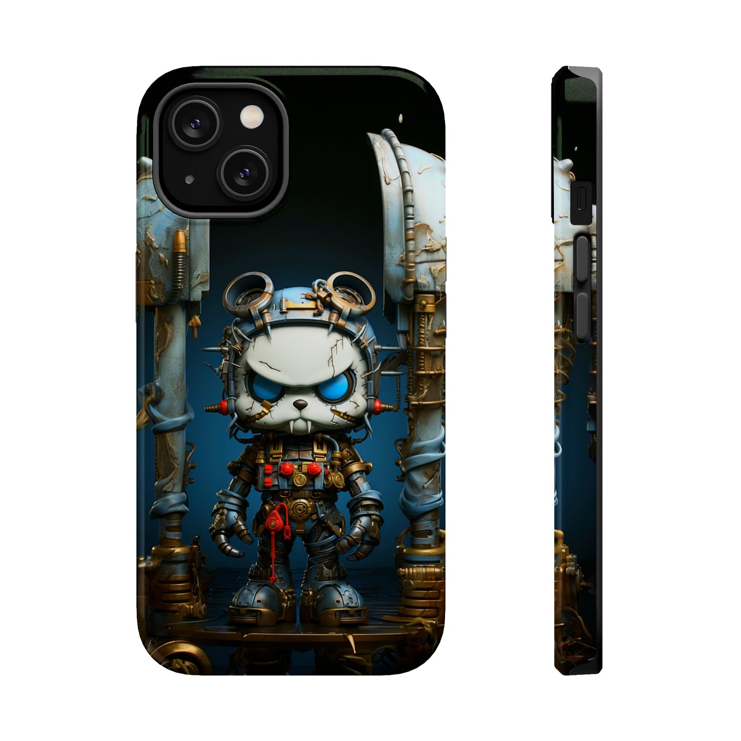 Steampunk Sentry (iPhone MagSafe Case)Steampunk Sentry MagSafe Durable Case: Style Meets Protection 📱✨
Upgrade your device with Rima Gallery's Steampunk Sentry MagSafe Durable Case. This case isn’t justRimaGallery