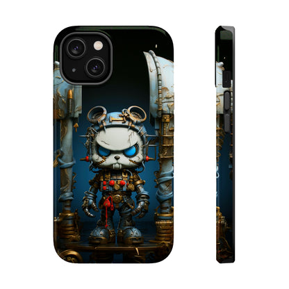 Steampunk Sentry (iPhone MagSafe Case)Steampunk Sentry MagSafe Durable Case: Style Meets Protection 📱✨
Upgrade your device with Rima Gallery's Steampunk Sentry MagSafe Durable Case. This case isn’t justRimaGallery