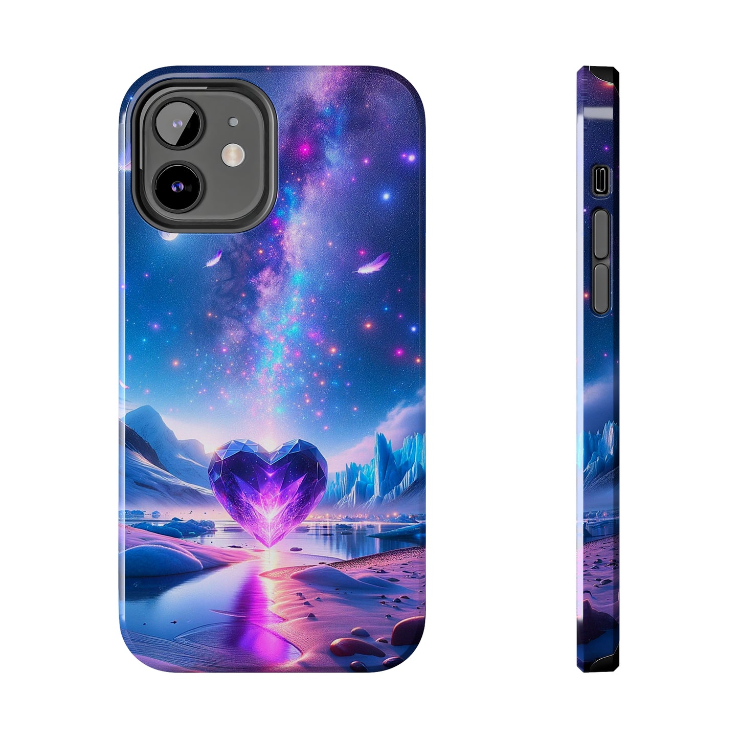 Galactic Heartbeat (iPhone Case 11-15)RIMA Tough Phone Case for iPhone 11-15: Where Style Meets Durability. Featuring a sleek design with MagSafe compatibility, this case offers unmatched protection and RimaGallery