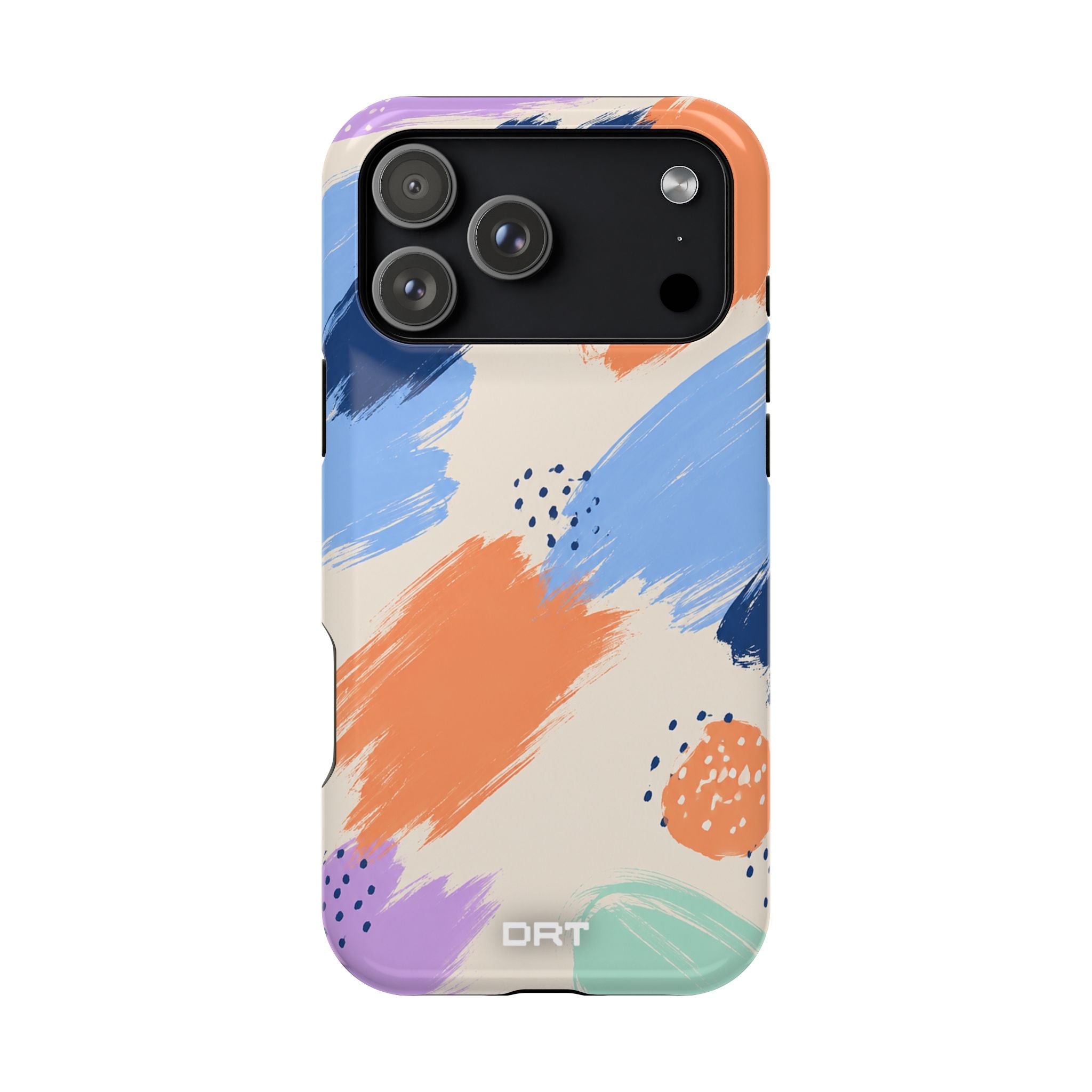 Abstract Brushstroke Magnetic Impact-Resistant Phone Case