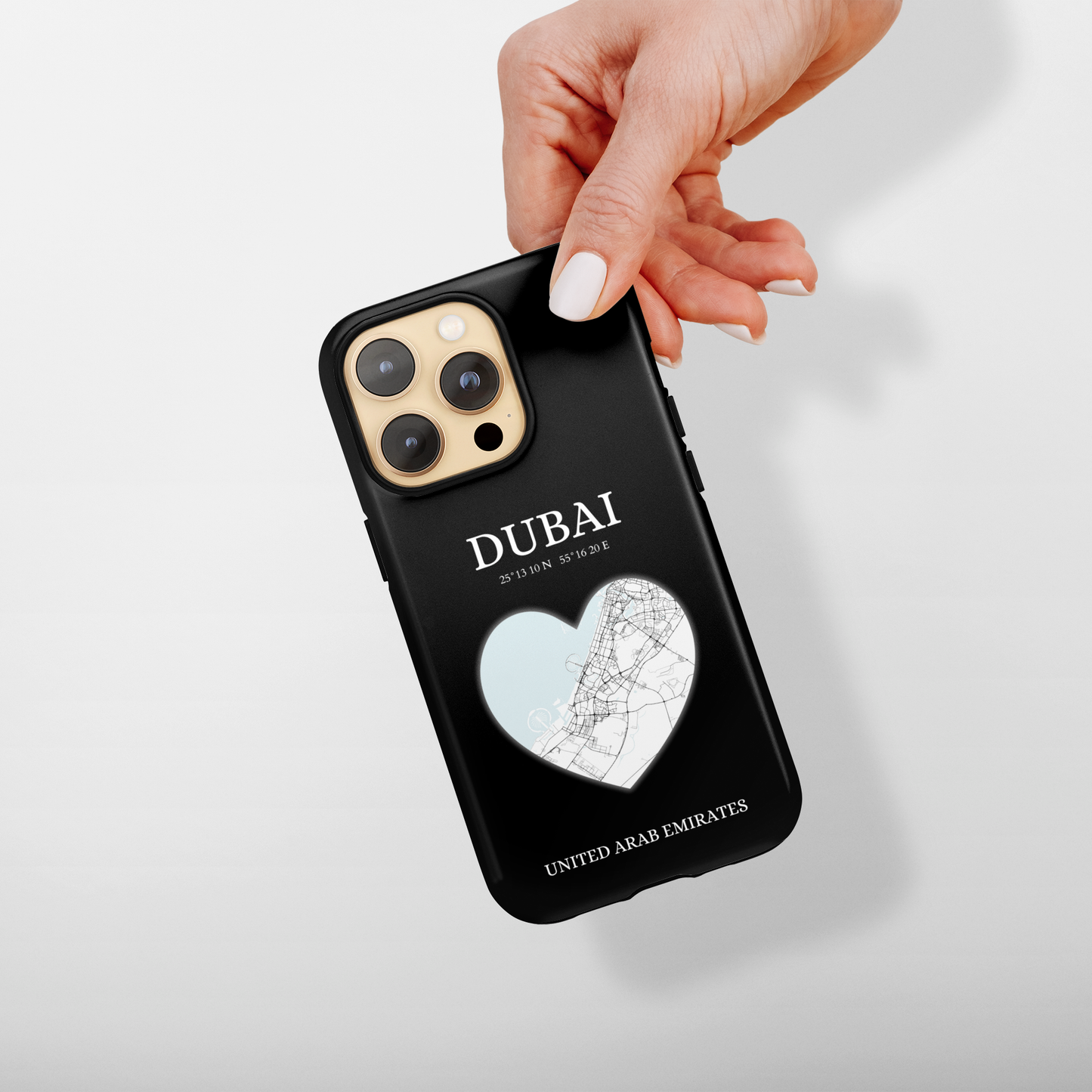 Dubai Heartbeat - Black (iPhone MagSafe Case)Elevate your iPhone's style with the Dubai Heartbeat Black MagSafe Case, offering robust protection, MagSafe compatibility, and a choice of matte or glossy finish. PRimaGallery