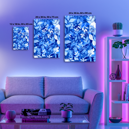 Azure Foliage (Acrylic)Make a statement with Azure Foliage acrylic prints. The 1⁄4" acrylic panel exudes the illusion of a smooth glass surface for vibrant artwork. Pre-installed hanging hRimaGallery