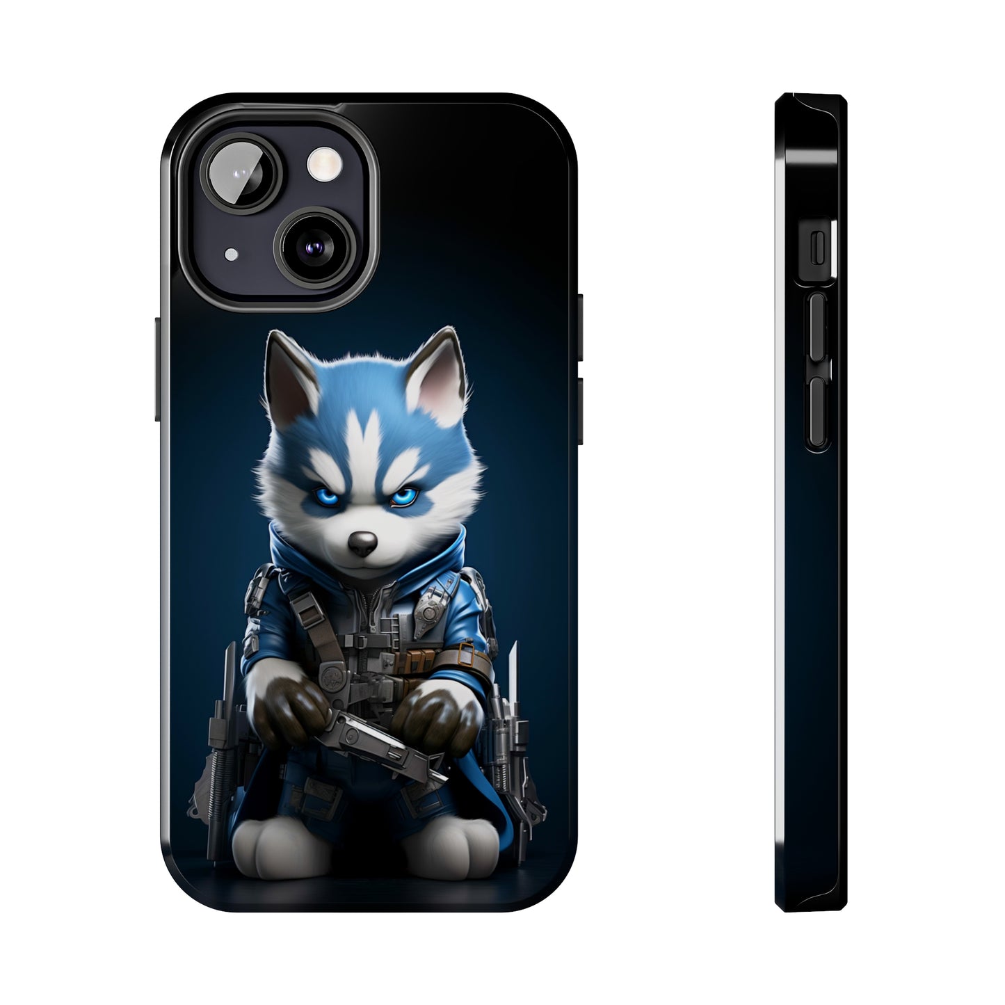 Canine Commando (iPhone Case 11-15)Upgrade Your iPhone with RIMA's Tough Case: Combining sleek style and unmatched protection for iPhone 11-15 models. Durable, fashionable, and eco-friendly. Shop now RimaGallery