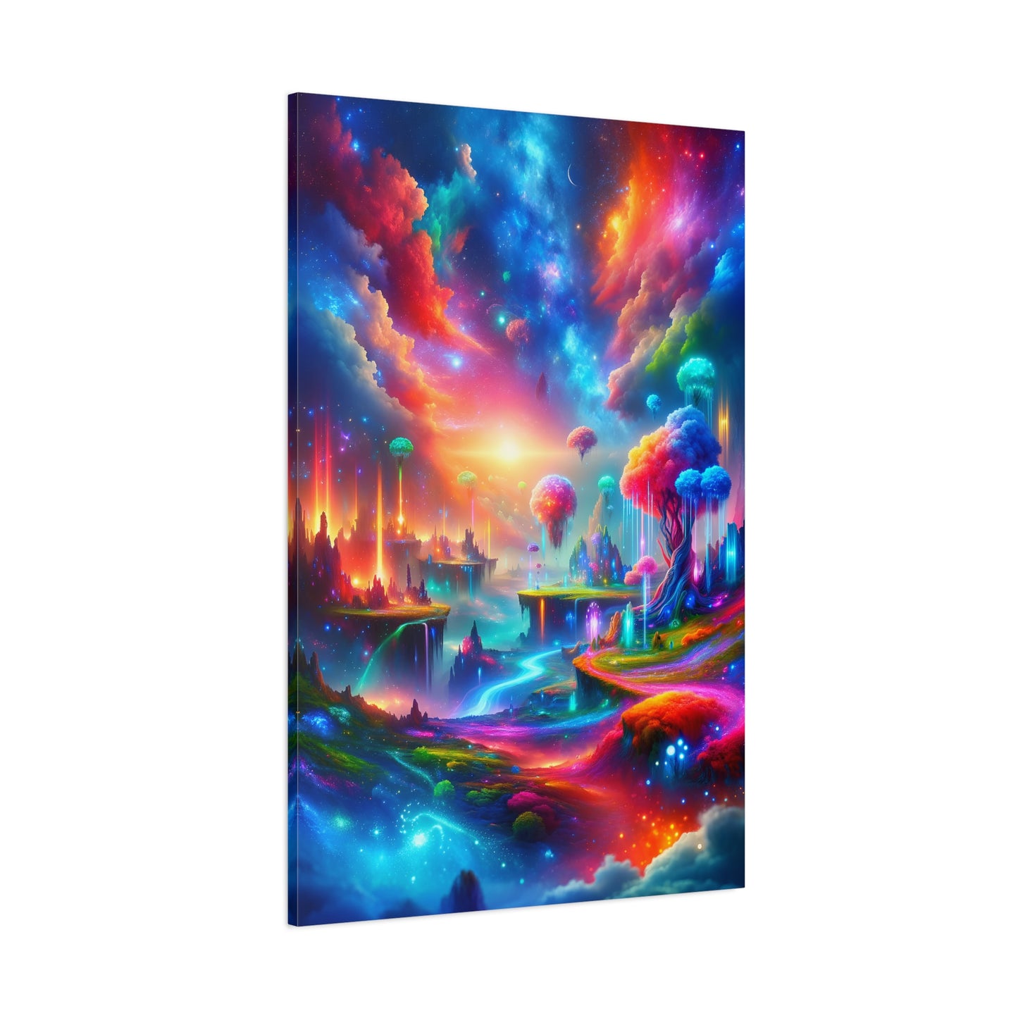 Vivid Dreamscape Fusion (Canvas)Engaging Introductory Paragraph:
Struggling with low-quality canvases? Switch to RimaGallery! Our canvases are more than just a purchase; they're a statement of qualRimaGallery