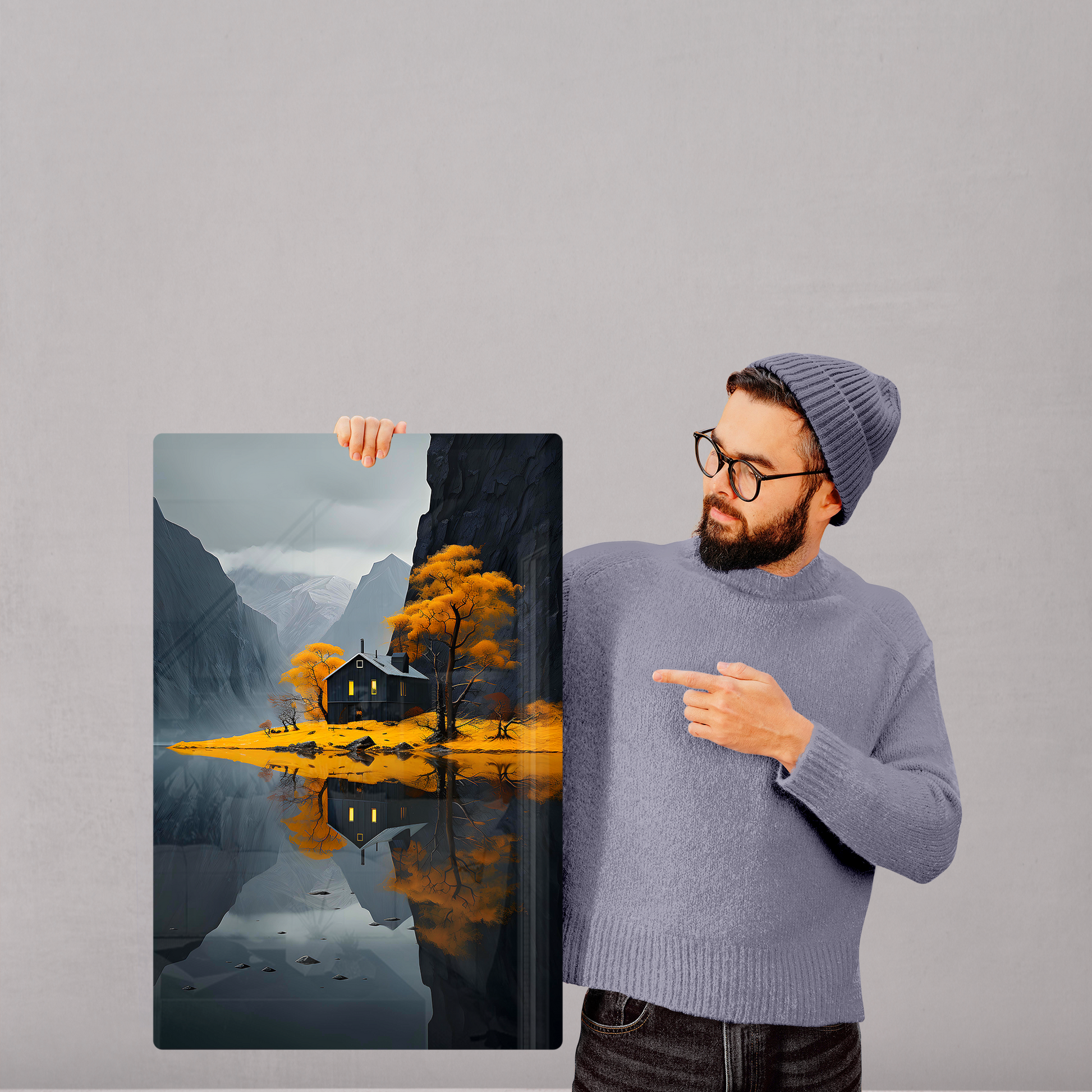 Autumn Mountain Solace (Acrylic)Autumn Mountain Solace
Transform your space with our elegant Acrylic Prints, where art meets modernity. Experience superior quality with high-grade acrylic and vibraRimaGallery