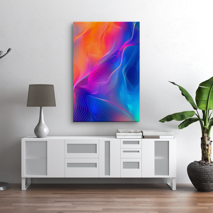 Colorflow Essence (Canvas)Colorflow Essence at RimaGallery: a premium, eco-friendly canvas celebrating quality and sustainability. Elevate your space with vibrant, lasting artRimaGallery