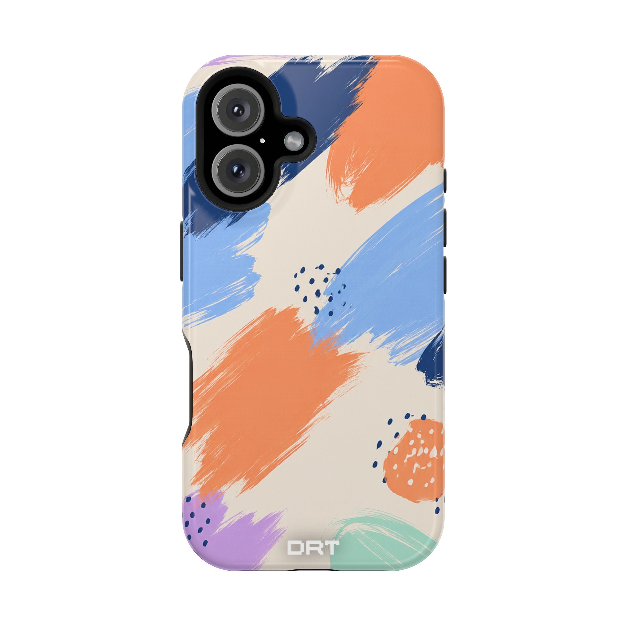 Abstract Brushstroke Magnetic Impact-Resistant Phone Case