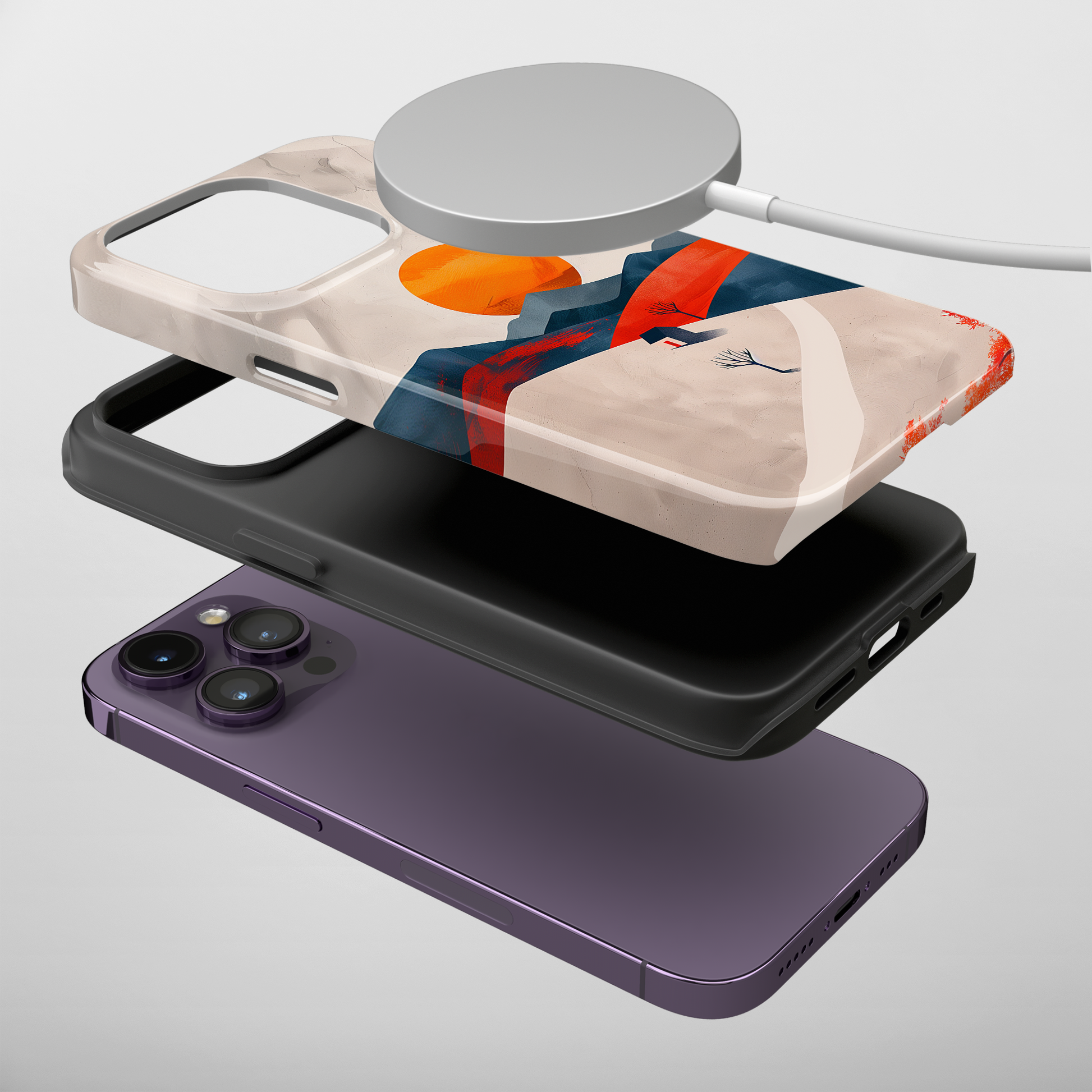 Amber Awakening (iPhone MagSafe Case)Discover elegance with our iPhone 13-15 MagSafe Case: Lightweight, USA-made, and compatible with all MagSafe accessories. Style meets protection. Rima Gallery presenRimaGallery