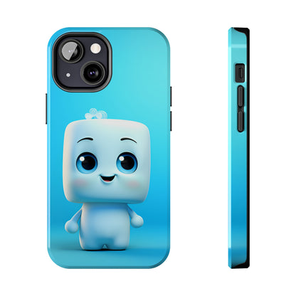 Marshmallow in Blue Sky (iPhone Case 11-15)Revolutionize your iPhone's look and feel with RIMA Tough Phone Case – ultimate protection meets elegant style for iPhone 11-15. Grab yours now! 🛡️📱RimaGallery