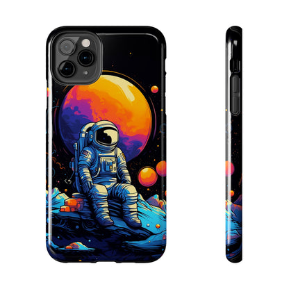 Galactic Solitude (iPhone Case 11-15)Safeguard Your iPhone in Style with RIMA Tough Cases. Designed for iPhone 11-15, these cases offer the ultimate blend of sophistication and resilience. Eco-consciousRimaGallery