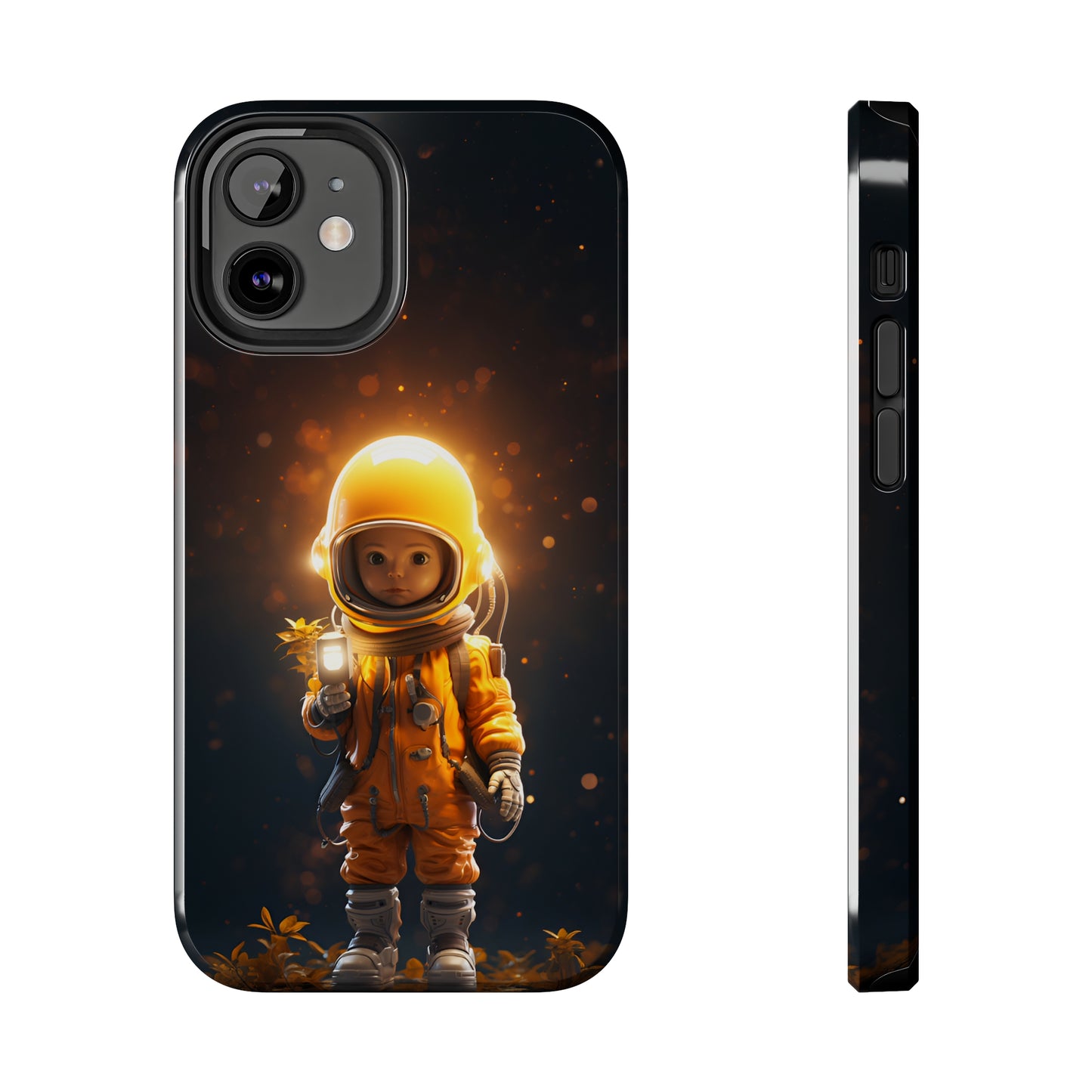Astronaut Boy in Space (iPhone Case 11-15)
