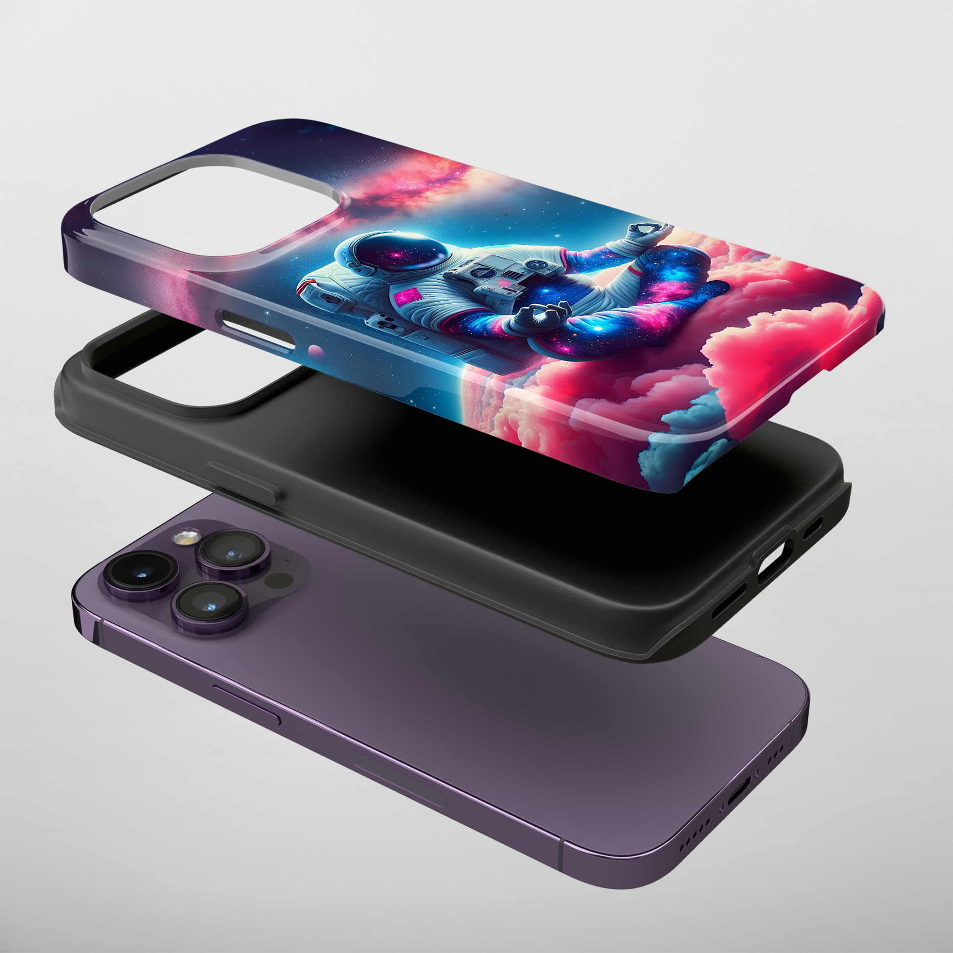 Stardust Meditation (iPhone Case 11-15)RIMA Tough Phone Case: Your iPhone's Perfect Armor! Tailored for iPhone 11-15, offering elegant design and robust protection. Embrace the fusion of technology and suRimaGallery