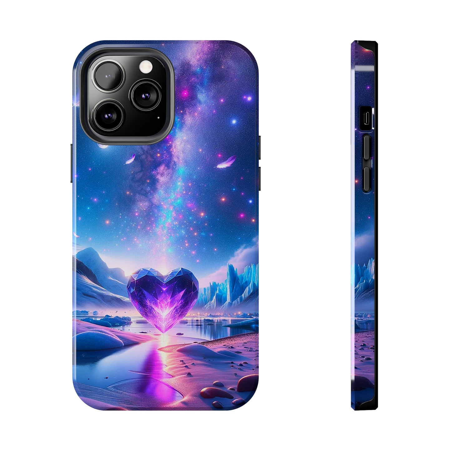 Galactic Heartbeat (iPhone Case 11-15)RIMA Tough Phone Case for iPhone 11-15: Where Style Meets Durability. Featuring a sleek design with MagSafe compatibility, this case offers unmatched protection and RimaGallery