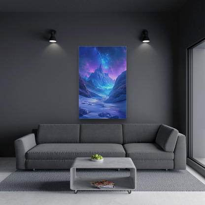 Starry Summit (Canvas)Experience the fusion of art and ethics with RimaGallery's eco-friendly canvases. Stunning visuals, diverse sizes, and sustainable materials. Transform your space noRimaGallery