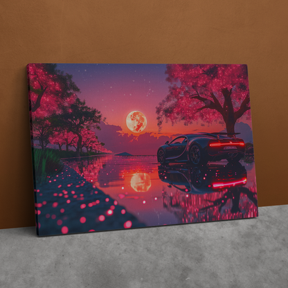 Twilight Velocity (Canvas)Twilight Velocity (Canvas  Matte finish, stretched, with a depth of 1.25 inches) Elevate your décor with RimaGallery’s responsibly made art canvases. Our eco-friendlRimaGallery