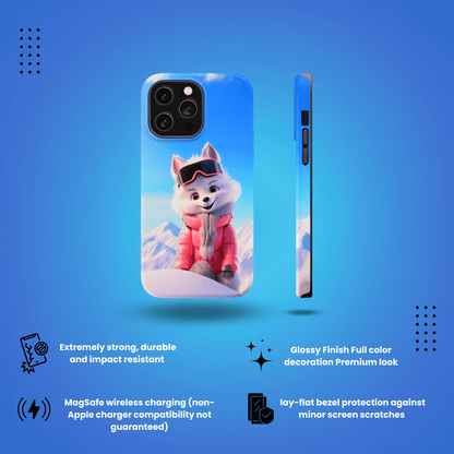 Snow Princess Husky (iPhone MagSafe Case)Snow Princess Husky MagSafe Durable Case: Style Meets Protection 📱✨
Upgrade your device with Rima Gallery's Snow Princess Husky MagSafe Durable Case. This case isn’RimaGallery