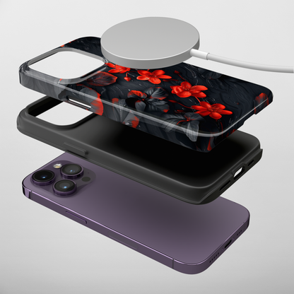 Midnight Bloom (iPhone MagSafe Case)Upgrade to our iPhone 13-15 MagSafe Case: Dual-layer protection, MagSafe ready, vibrant finishes, and shock-absorbing TPU for ultimate style &amp; safety. RimaGallery