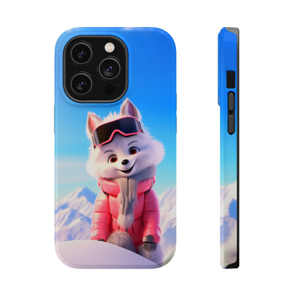 Snow Princess Husky (iPhone MagSafe Case)Snow Princess Husky MagSafe Durable Case: Style Meets Protection 📱✨
Upgrade your device with Rima Gallery's Snow Princess Husky MagSafe Durable Case. This case isn’RimaGallery