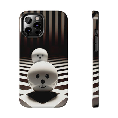 Black and White Blobs (iPhone Case 11-15)