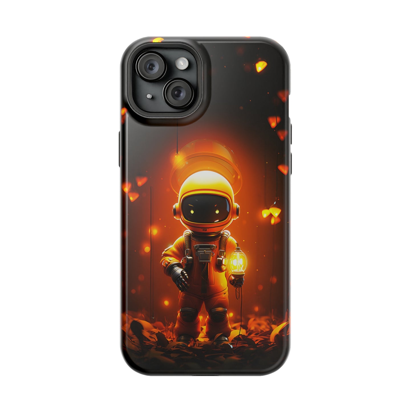 Yellow Astronaut Robot (iPhone MagSafe Case)Upgrade your phone's safety and style with Rima Yellow Astronaut Robot Beauty MagSafe Case. Dual-layer protection meets stunning design. Shop now for seamless MagSafRimaGallery