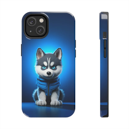 Blue Husky Charm (iPhone Case 11-15)Upgrade Your iPhone with RIMA's Tough Case: Combining sleek style and unmatched protection for iPhone 11-15 models. Durable, fashionable, and eco-friendly. Shop now RimaGallery