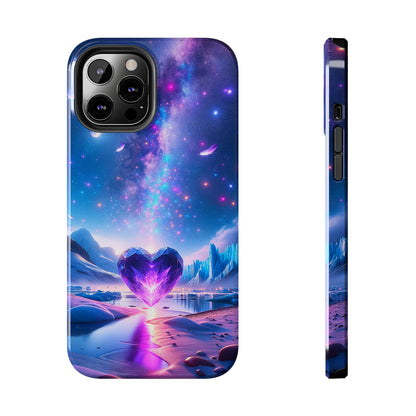 Galactic Heartbeat (iPhone Case 11-15)RIMA Tough Phone Case for iPhone 11-15: Where Style Meets Durability. Featuring a sleek design with MagSafe compatibility, this case offers unmatched protection and RimaGallery