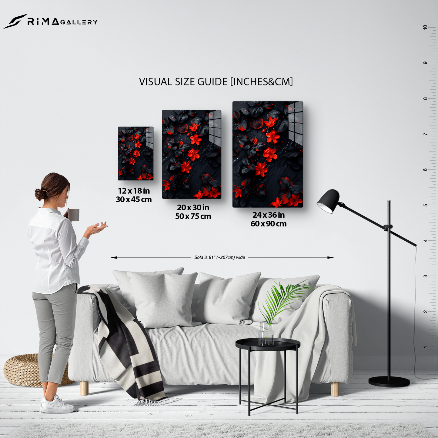 Midnight Bloom (Acrylic)Elevate your space with our sophisticated Acrylic Prints, blending modern art with durability. Perfect for art lovers and design enthusiasts, our prints offer vibranRimaGallery